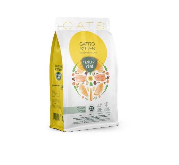 Poulet - Croquettes pour chaton - 400 gr ou 1,5 kg