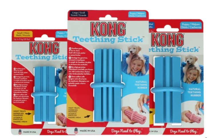 Mon chouette bâton de dentition pour votre chiot