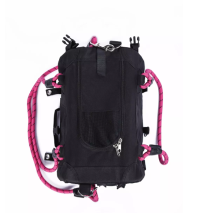 Son sac de transport pliable en tissu pour petit chien ou chat