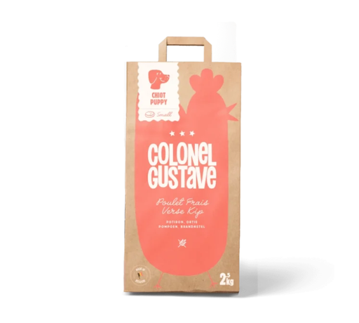 Croquettes au poulet pour chiot ingrédients 100% Belge !