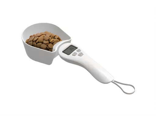 La pelle avec capteur de poids, très pratique pour les croquettes